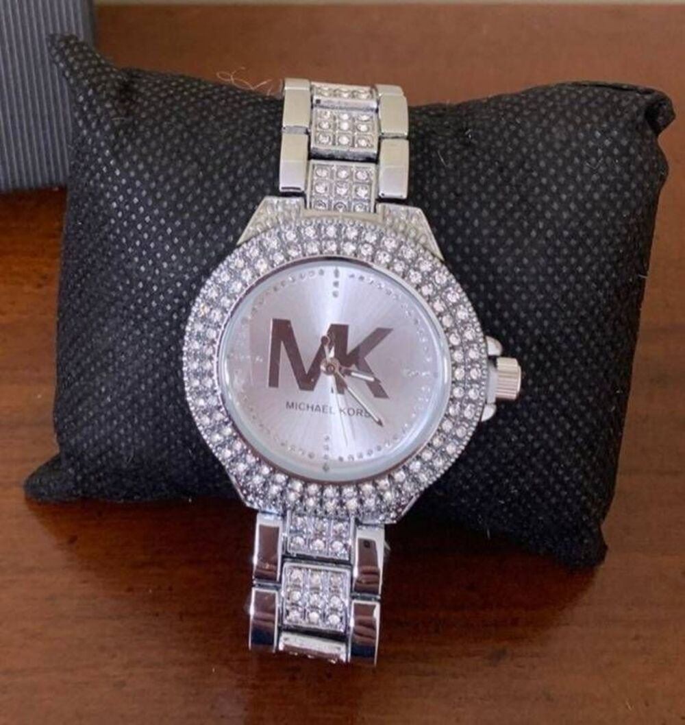 NWOT~MICHAEL KORS MK6381 Ritz Parker Pave Crystal Watch